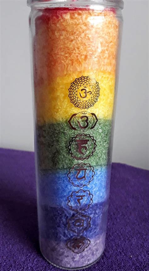 Chakra Rainbow Aromatherapy Candle Etsy Aromatherapy Candles Etsy Candles Aromatherapy