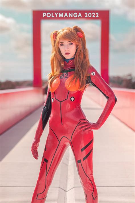 Latex Cosplay Asuka Langley Neon Genesis Evangelion Cosplay Outfits