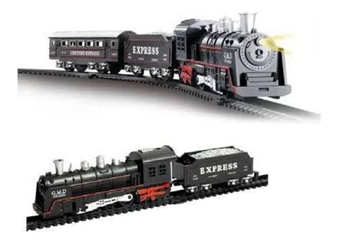 Trem Trenzinho Ferrorama Locomotiva Som E Luz 67 5cm DM Toys