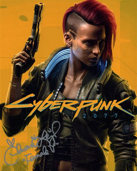 Cherami Leigh Cyberpunk 2077 8x10 Photo Signed JSA Certified Autograph