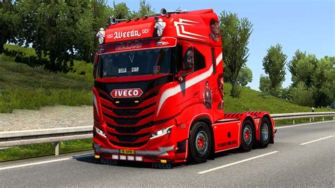 Iveco S Way Weeda Transport DTM V1 48 X ETS2 Mods Euro Truck