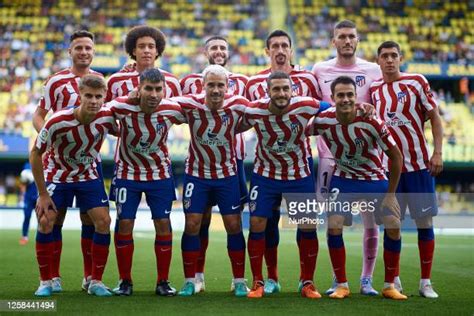 Atletico Madrid Line Up Photos and Premium High Res Pictures - Getty Images