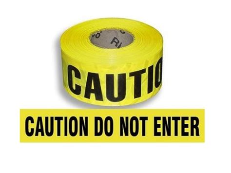 Caution Do Not Enter Tape Xpedited Industrial Distribution LLC