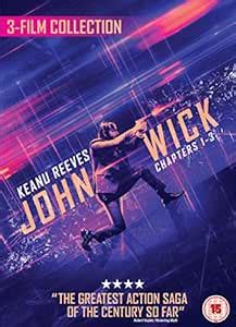 John Wick 1 2 3 Triple Boxset 3 Dvd Edizione Regno Unito Amazon