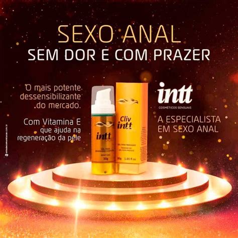 Gel Anal Cliv Gold Anestésico 30g Pimentinha Sex Shop