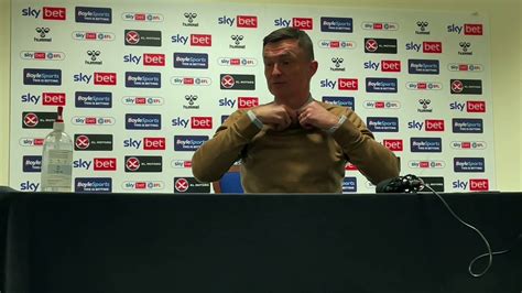 Paul Heckingbottom S Reaction To Defeat At Coventry City Video