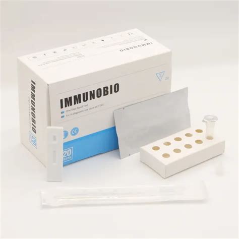 Pei Bfarm Immunobio Coil Self Test Antigen Test Kit Antigen Test Saliva