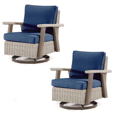 Reviews For JOYSIDE Wicker Patio Outdoor Rocking Chair Swivel Lounge