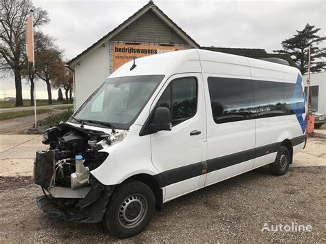 Kupić uszkodzony bus pasażerski Mercedes Benz Sprinter 316 CDI Euro 6