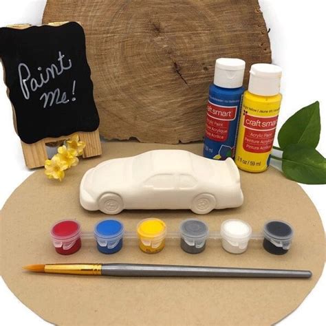 Ceramic Bisque Cars Etsy