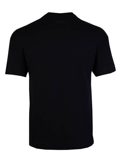 Black T-Shirt Front Logo – StockStories