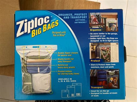 Ziploc Big Bags XXL, Everything Else on Carousell