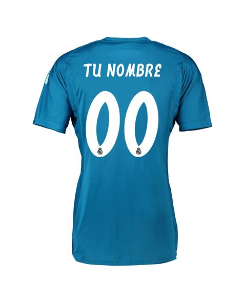 Camiseta 2ª Real Madrid 20182019 Personalizado Portero Azul