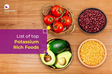 16 Best Healthy High Potassium Rich Foods Lovelocal