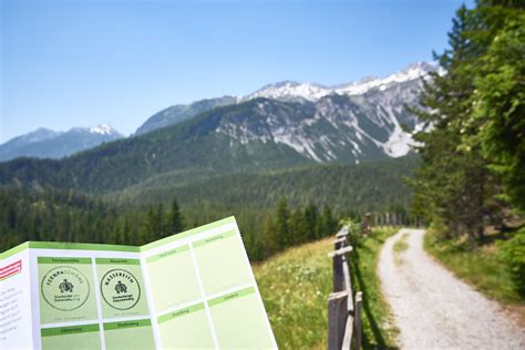 Stempelkarte für den Starkenberger Panoramaweg in Imst Etappe 2