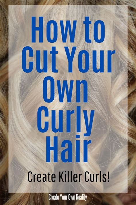 How to cut your own curly hair – Artofit