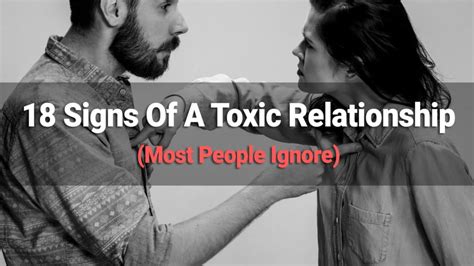 18 Signs Of A Toxic Relationship Most People Ignore