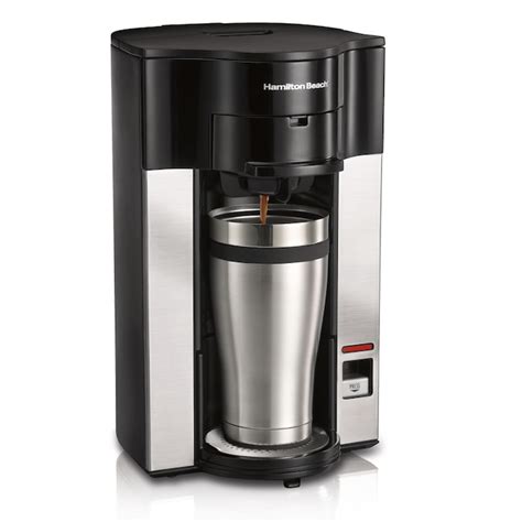 Hamilton Beach Stainless Steel Single Serve Coffee Maker In The Single Serve Coffee Makers