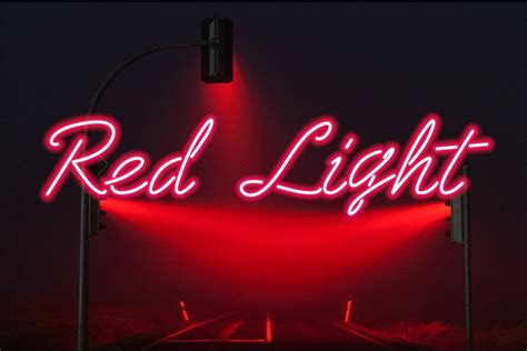 Neon Font Red Light Light Red Custom Neon Lights Neon