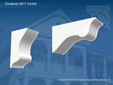 Durabrac Decorative Pvc Brackets Corbels And Rafter Tails