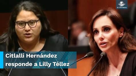 Arremete Citlalli Hern Ndez Contra Lilly T Llez Por Caso De Mujer Trans