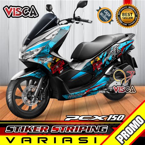 Stiker Striping Pcx Variasi Hayabusa Lazada Indonesia