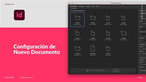 Configuraci N De Nuevo Documento En Adobe Indesign Para Folleto Youtube