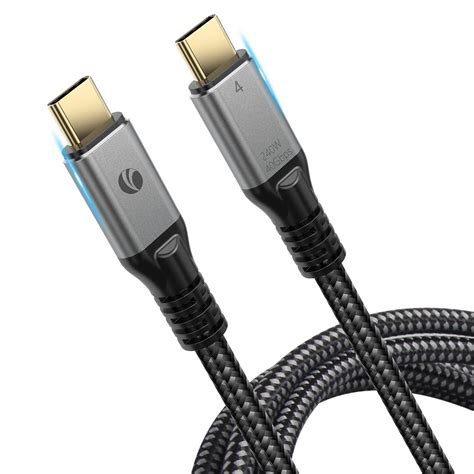 Mua Vcom Usb 4 Cable 240w For Thunderbolt 4 Cable 4ft 40gbps Cable With 8k60hz 5k60hz Or Dual