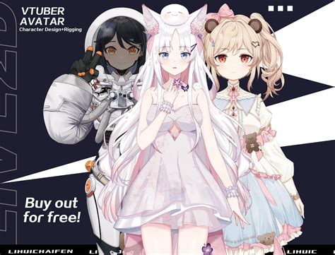 Custom LIVE2D Vtuber Model / Vtuber Commission / Vtuber Design - Etsy