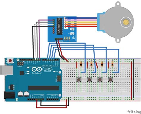 Motor Paso A Paso Arduino C Digo Y Conexi N Cbj Motor