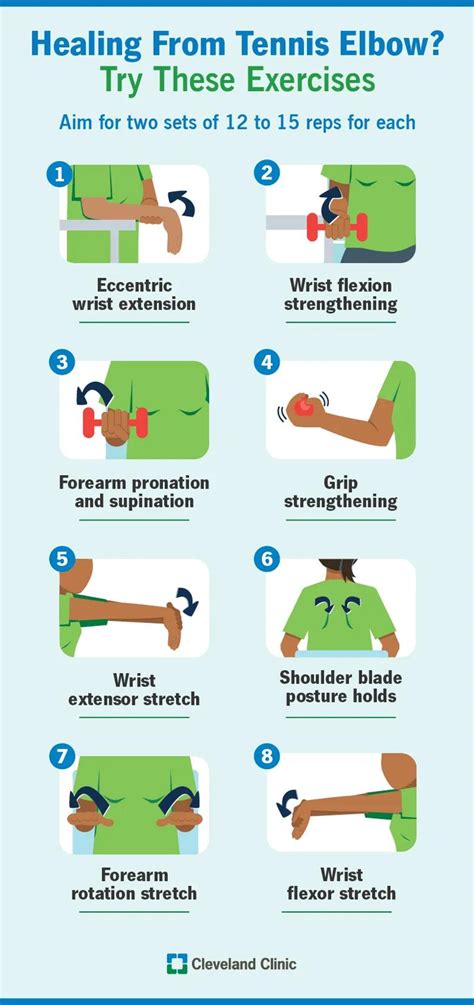 tennis elbow exercises  stretches