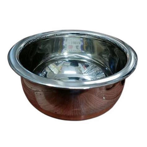 Round Stainless Steel Tope Size Inch Dia Capacity L At Rs