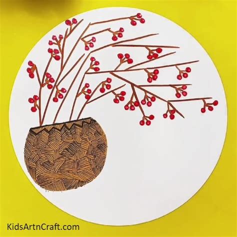 Learn to Draw a Flower Pot Easy Artwork Tutorial For Kids - Kids Art ...