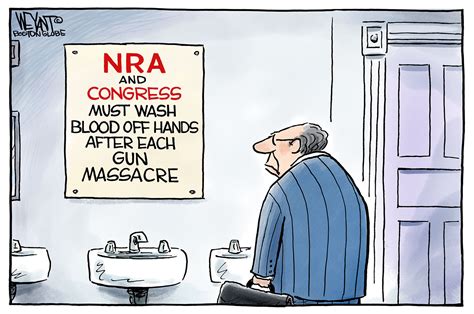 Political cartoon U.S. shootings NRA Congress gun control | The Week