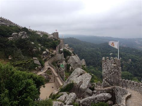 The Amazing Castelo dos Mouros (The Moorish Castle) in Sintra, Portugal ...