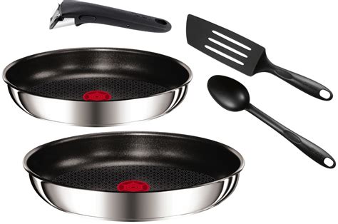 Poele Sauteuse Tefal INGENIO 5 INOX SET 5 PIECES PO 4156293 Darty