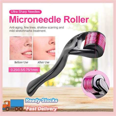 Microneedle Derma Roller Micro Needling Skin Care Hair Regrowth Beard