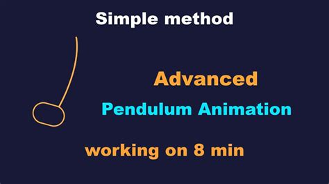 After Effects Tutorial Advanced Pendulum Animation Cycleanimation Youtube