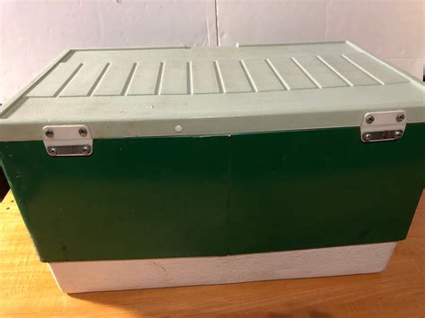 Coleman Cooler Vintage Green Made USA Wichita 1974 | Etsy