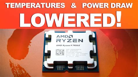 Amd Ryzen 7000 How To Lower Temperatures And Power Consumption Youtube