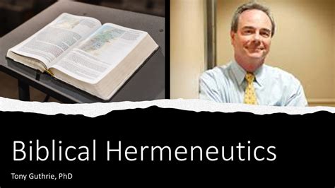 Biblical Hermeneutics – Ephesus Biblical Training Center