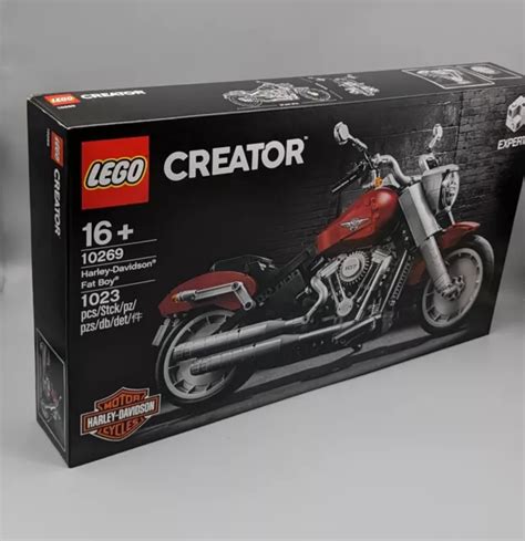 Lego Creator Expert Harley Davidson Fat Boy Pi Ces