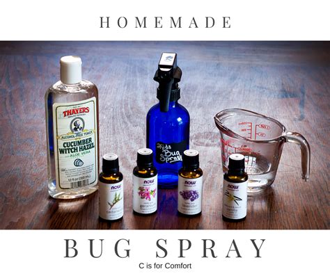 Homemade Bug Spray C Is For Comfort