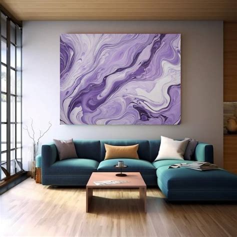 Purple And White Marble Painting By Tatyana Kharitonova Saatchi Art