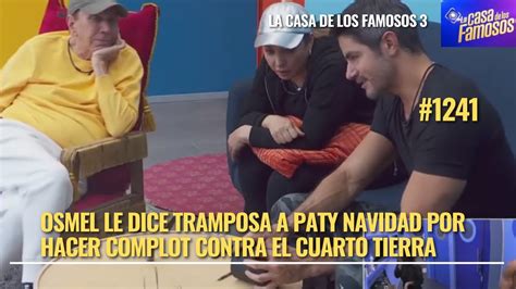 Osmel Le Dice Tramposa A Paty Navidad Por Hacer Complot Contra El