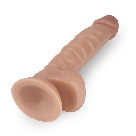 Телесный реалистичный фаллоимитатор 8 5 Real Extreme Dildo 22 см