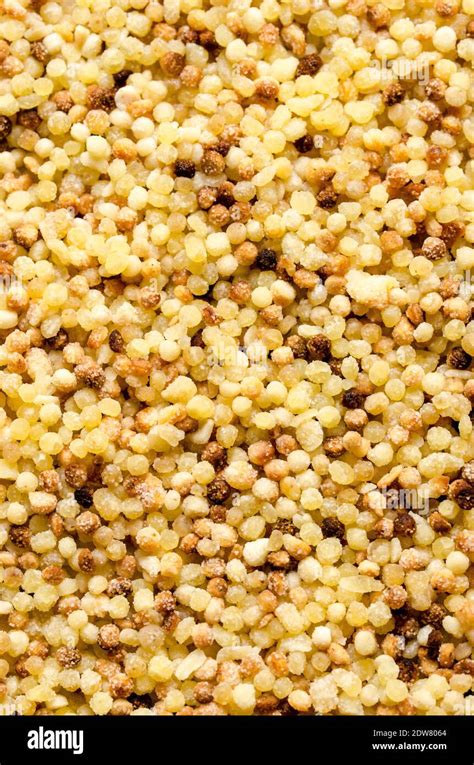 Fregola Pasta Top View Hi Res Stock Photography And Images Alamy