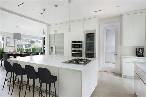 White Kitchen Design with Modern Elegance