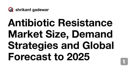 Antibiotic Resistance Market Size Demand Strategies And Global