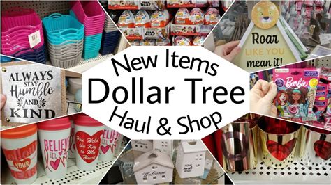 Dollar Tree New Items Haul And Shop With Me Youtube